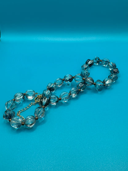 Aquamarine Suncatching Necklace