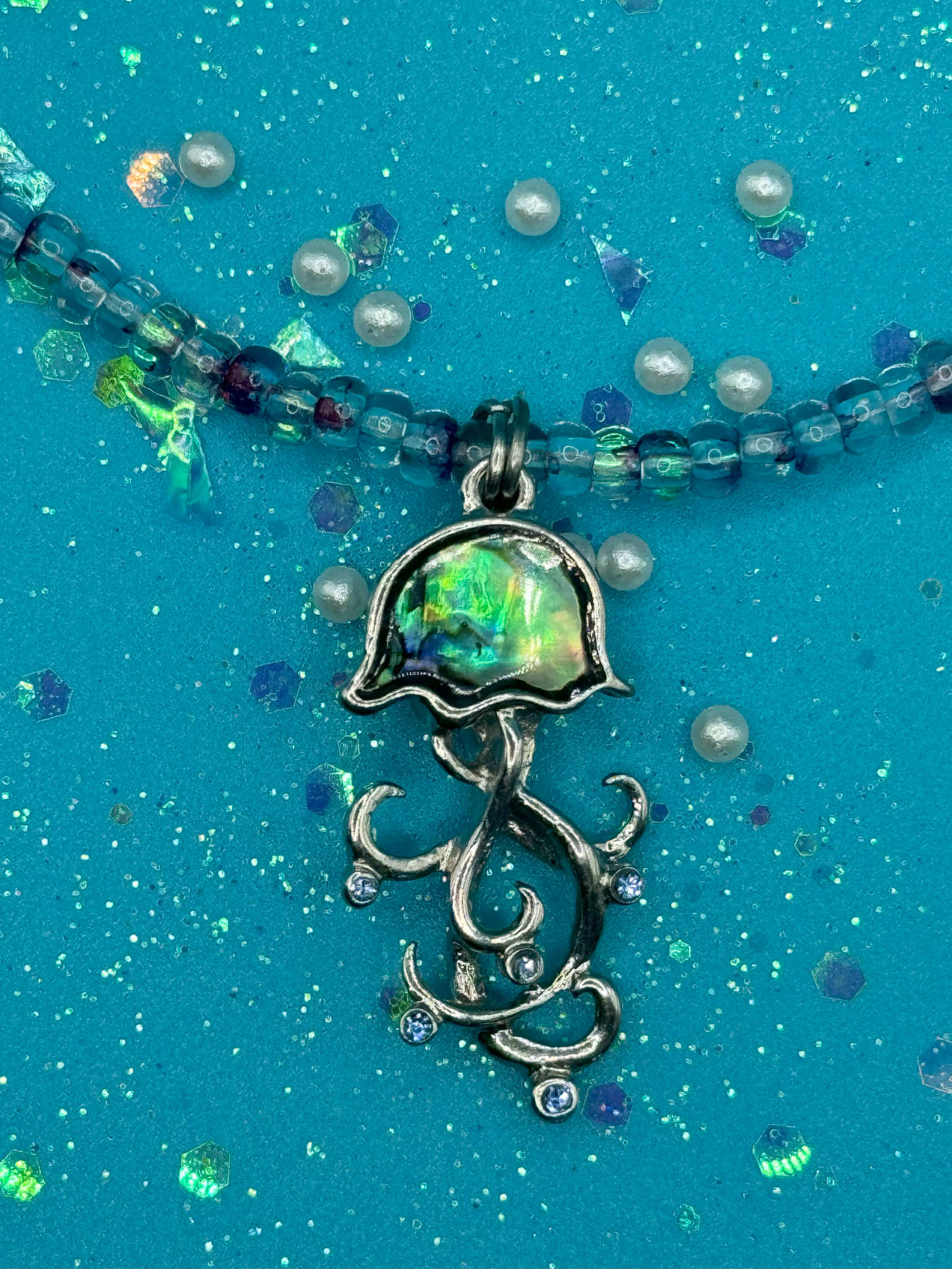 Elegant Jellyfish Necklace